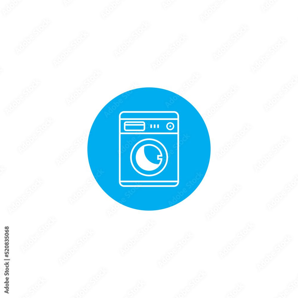 washing machine or laundry icon washing machine or laundry icon