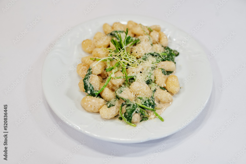 View on white background of dumplings. Healthy food, diet lunch concept. View on white background of dumplings. Healthy food, diet lunch concept.