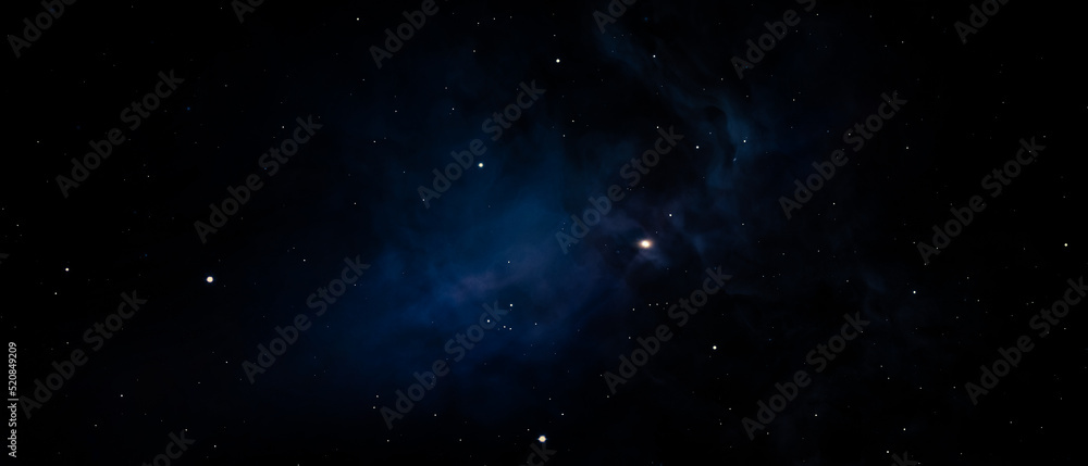 stars at dark night scene,field bright star on black background
