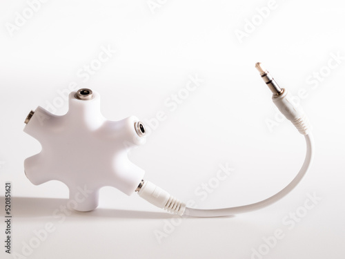 Cuadro en lienzo Audio connector for multi splitter