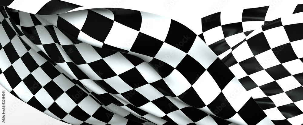 Obraz premium finish flag finishflag background muster