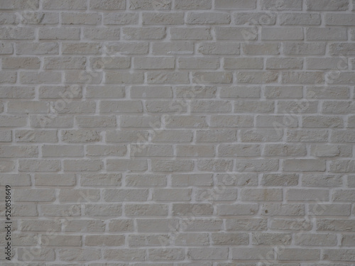 close up of white brick wall texture