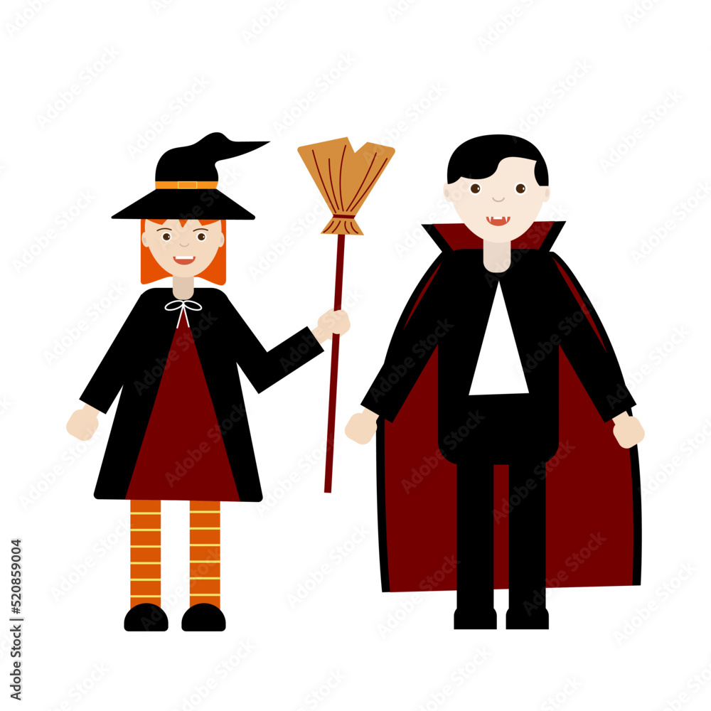 Vector isolated image for use in the design of the Halloween holiday Vector isolated image for use in the design of the Halloween holiday