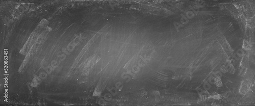 Chalk rubbed out on blackboard background