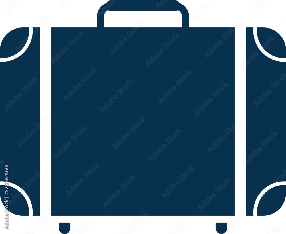 Travel, Trip Suitcase Icon Vector Illustration Travel, Trip Suitcase Icon Vector Illustration