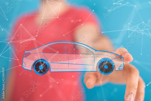 Car and insurance  concept ...