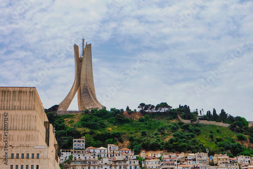 view of algiers martyrs memorial 