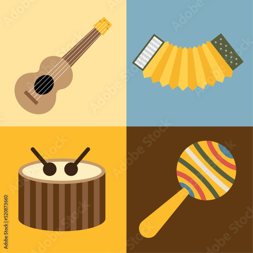 four festival instruments