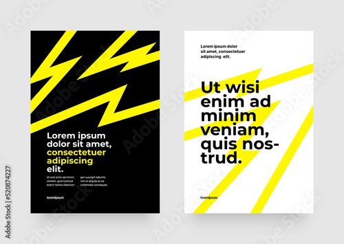 Vector layout template design for sports event, companies or any business related. Poster design with abstract shapes.