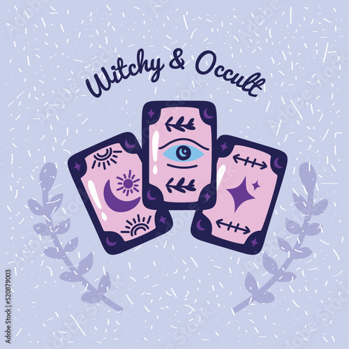 witchy and occult cards