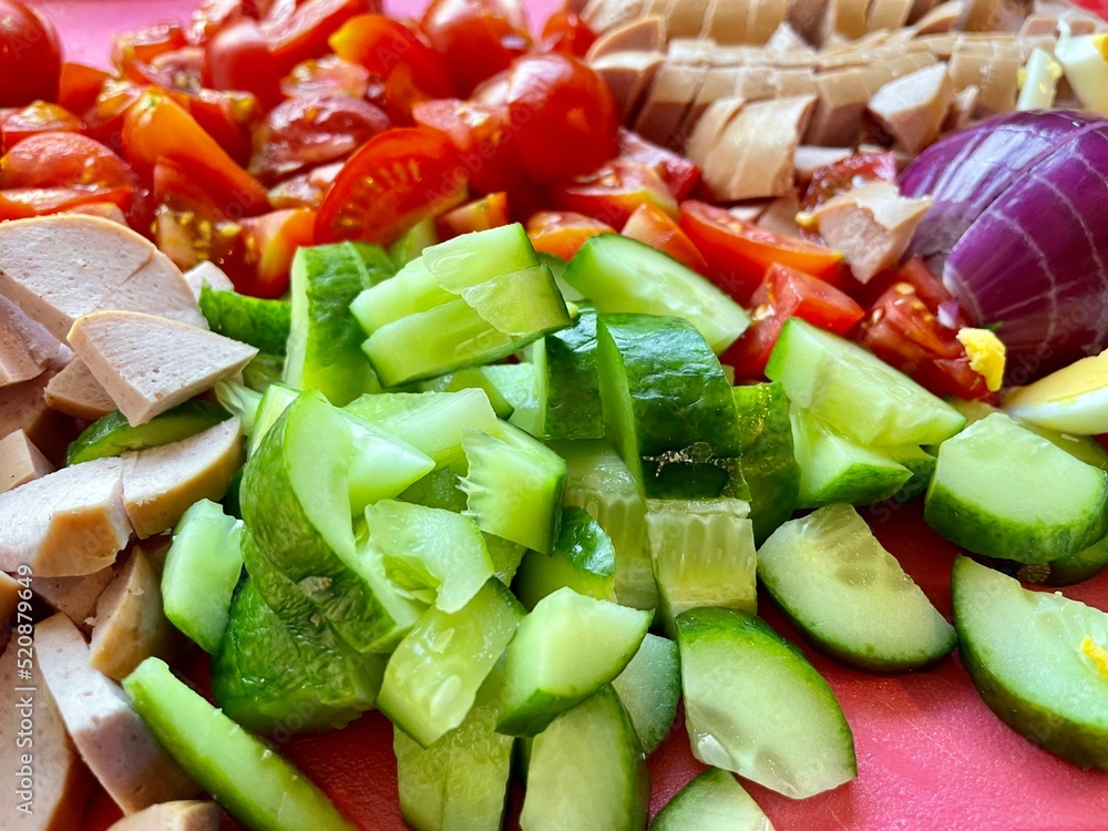 fresh vegetable salad fresh vegetable salad