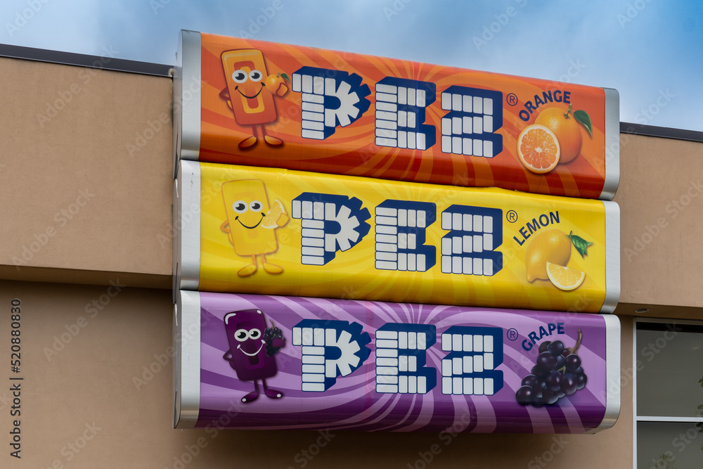 PEZ Visitor Center in Orange, Connecticut. Dedicated to all things PEZ