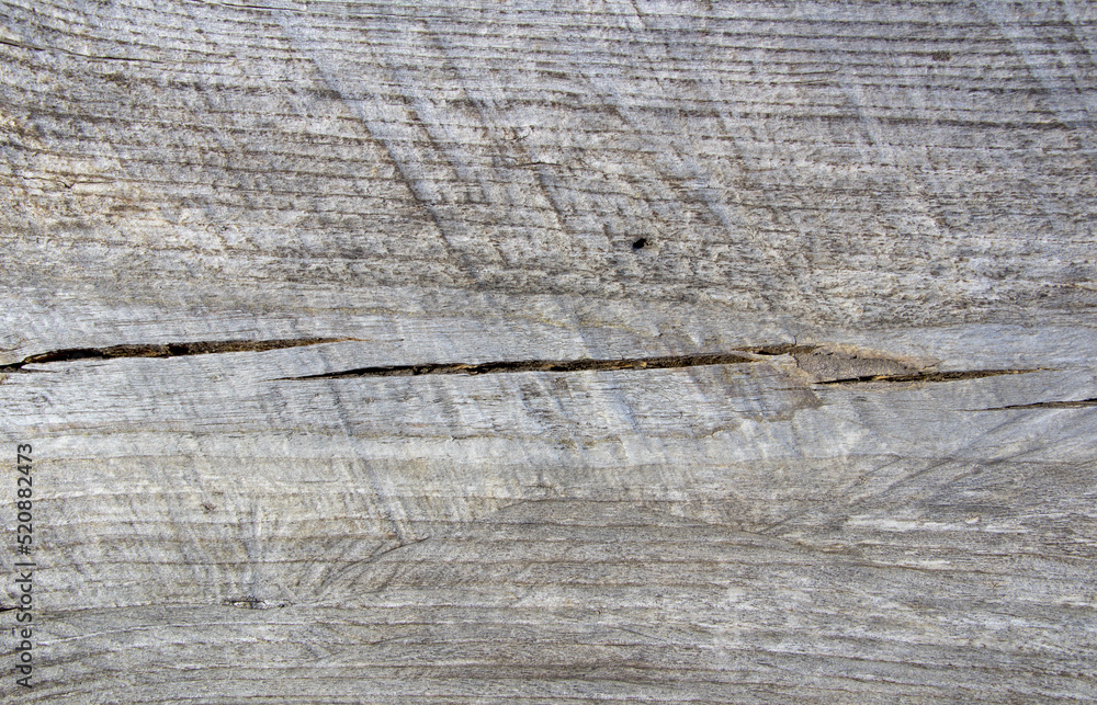Fototapeta premium Wooden background - dark cracked wood.