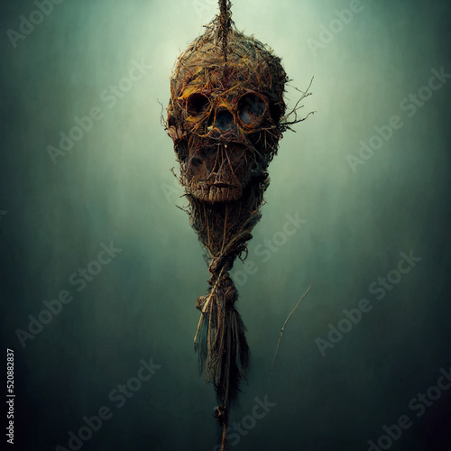 shrunken head concept