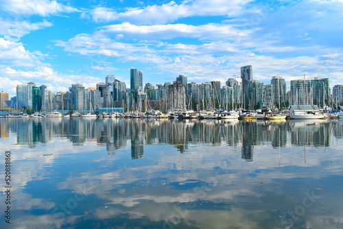 A breathtaking view of Vancouver from Stanley Park.