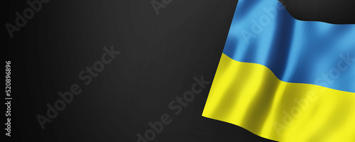 Flaga Ukrainy baner