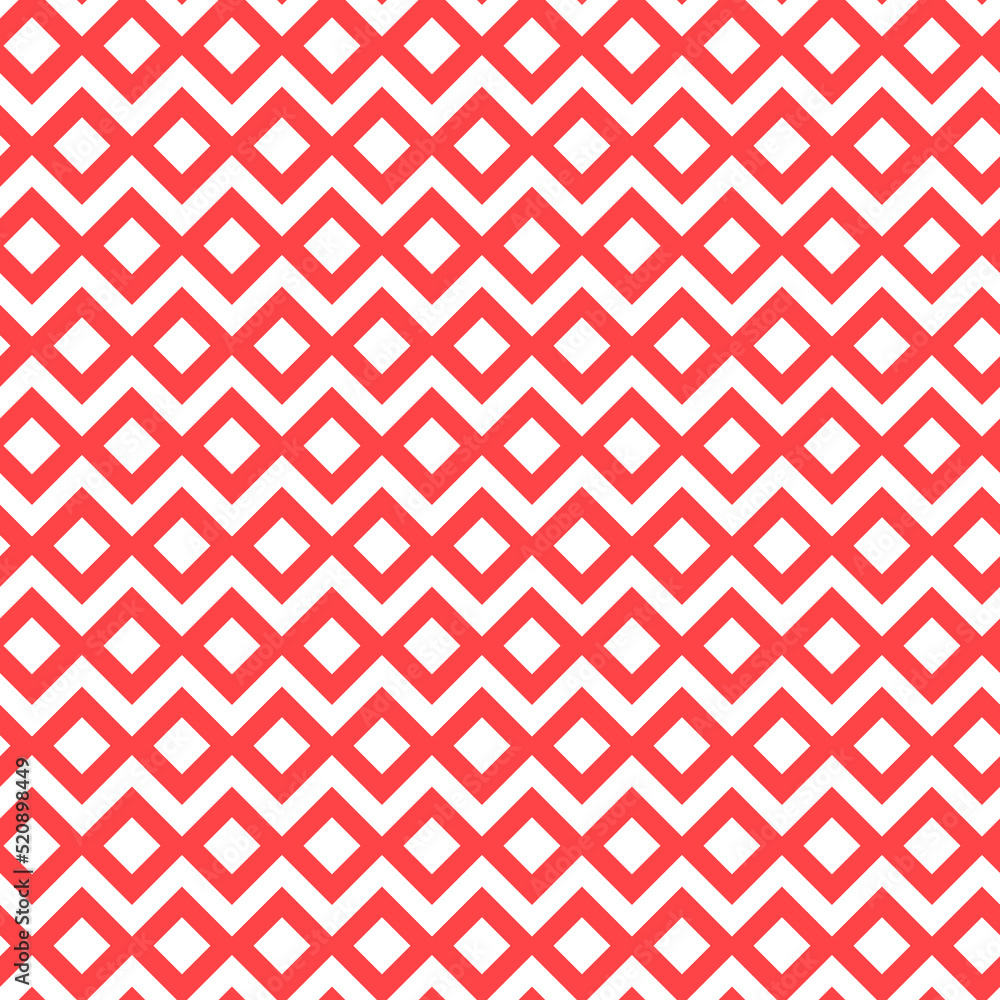Seamless pattern geometric zigzag rhombus square on pink background for textile design Seamless pattern geometric zigzag rhombus square on pink background for textile design