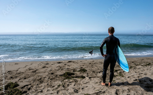 surfer at the beach