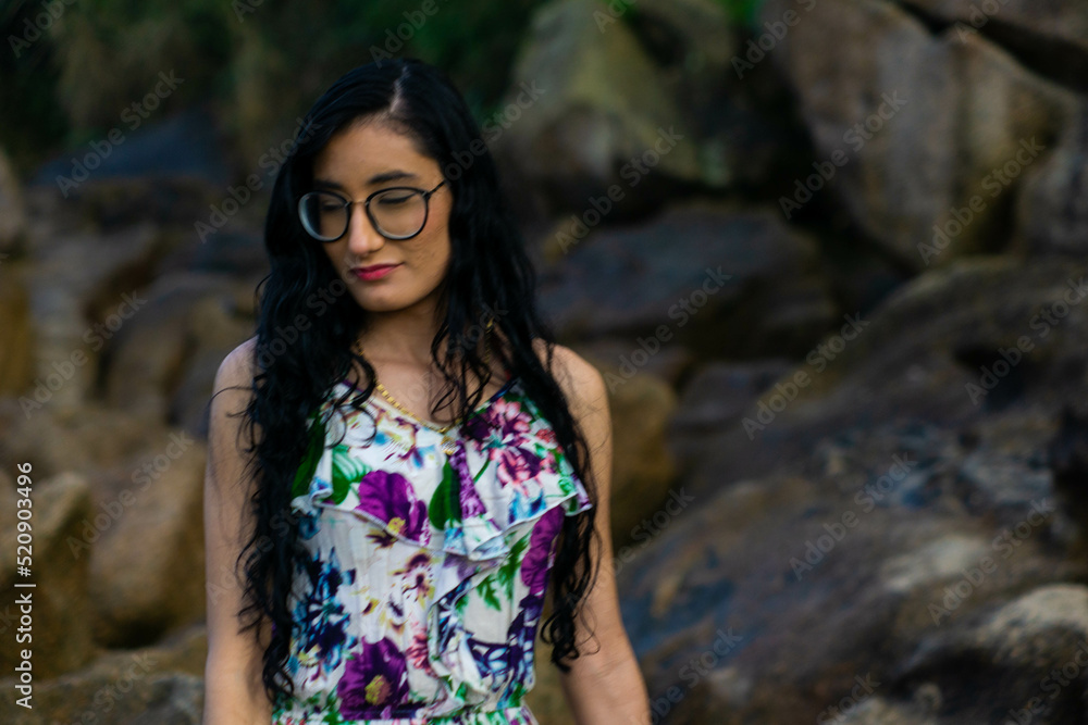 young brazilian woman looking forward model for media young brazilian woman looking forward model for media