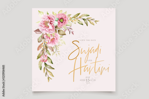 hand drawn background and frame floral design