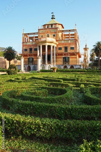 Palazzina Cinese, Palermo, Sicilia, residenza del re, architettura cinese, italia