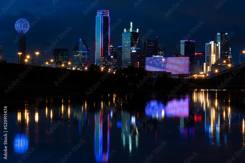Fototapeta premium Dallas Skyline