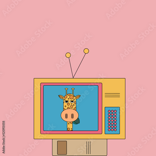 Giraffe television show on Tv