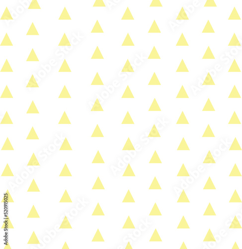 abstract triangles lined up yellow small triangle fabric pattern