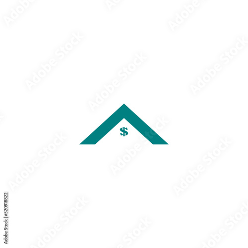 financial center logo design vector illustration