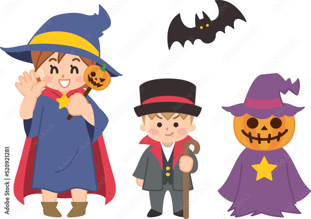 ハロウィンの子供たち ハロウィーン キャラクター ハロウィンの子供たち ハロウィーン キャラクター