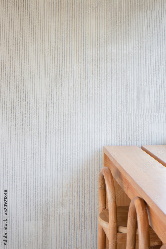 Minimal white style decoration of tea shop Minimal white style decoration of tea shop
