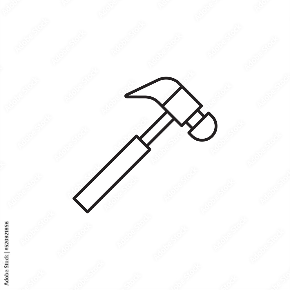 hammer vector for website symbol icon presentation hammer vector for website symbol icon presentation