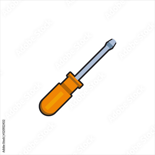 screwdriver vector for website symbol icon presentation