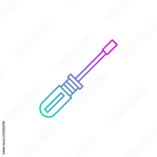 screwdriver vector for website symbol icon presentation