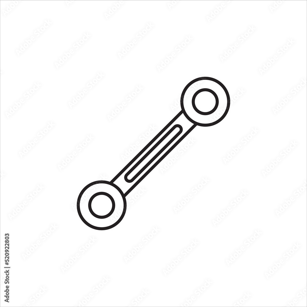 wrench vector for website symbol icon presentation wrench vector for website symbol icon presentation