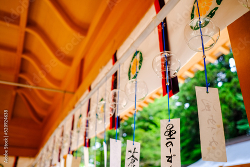 穂高神社 風鈴まつり