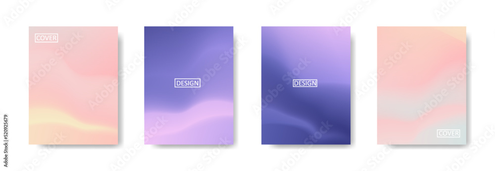 Set of abstract background with beautiful gradation color, colorful background for poster flyer banner backdrop.vertical banner.cool fluid background vector illustration Set of abstract background with beautiful gradation color, colorful background for poster flyer banner backdrop.vertical banner.cool fluid background vector illustration