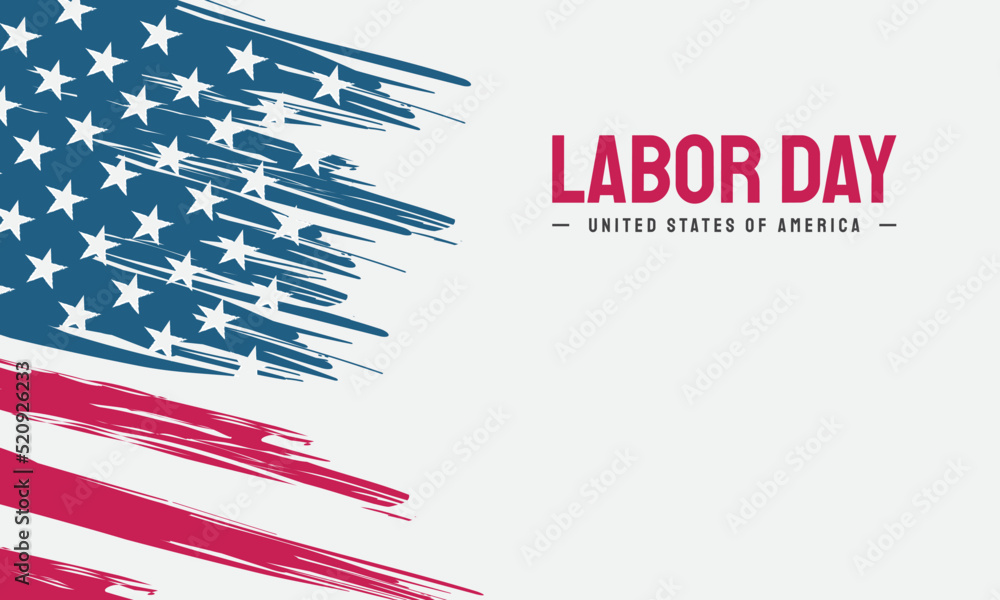 Obraz premium Labor Day Background Design.