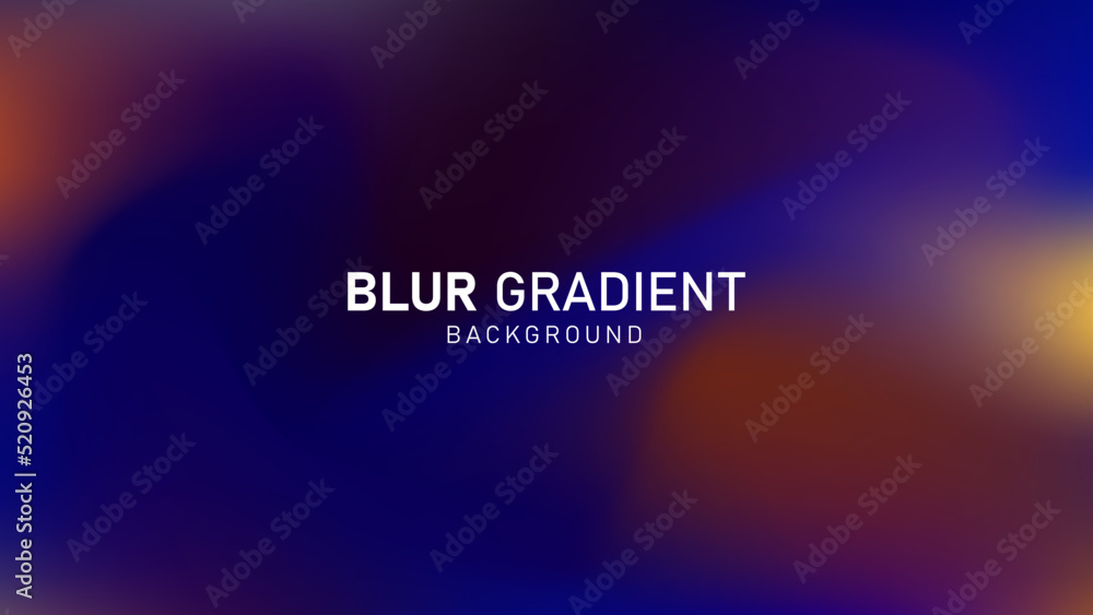 Colorful modern gradient blur background design Colorful modern gradient blur background design