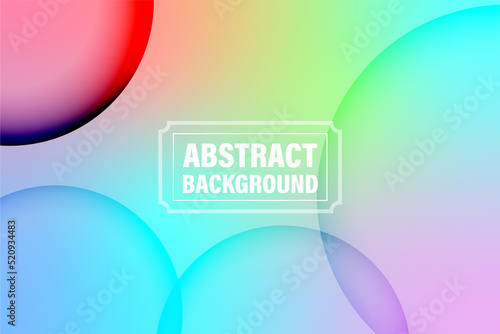 abstract gradient rainbow background