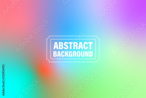 abstract gradient rainbow background
