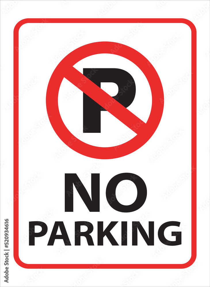 No Parking Sign Board Printable No Parking Sign Board Printable