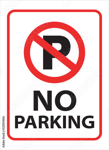 No Parking Sign Board Printable