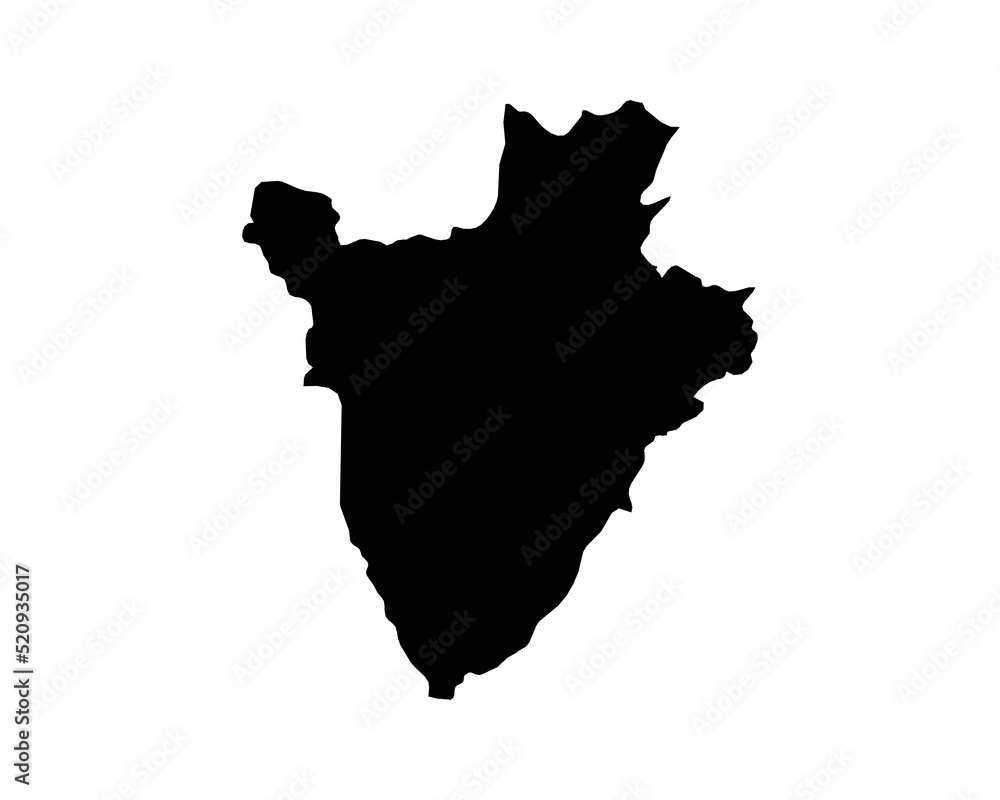 Burundi Map. Burundian Country Map. Umurundi Abarundi Black and White National Outline Border Boundary Shape Geography Territory EPS Vector Illustration Clipart Burundi Map. Burundian Country Map. Umurundi Abarundi Black and White National Outline Border Boundary Shape Geography Territory EPS Vector Illustration Clipart