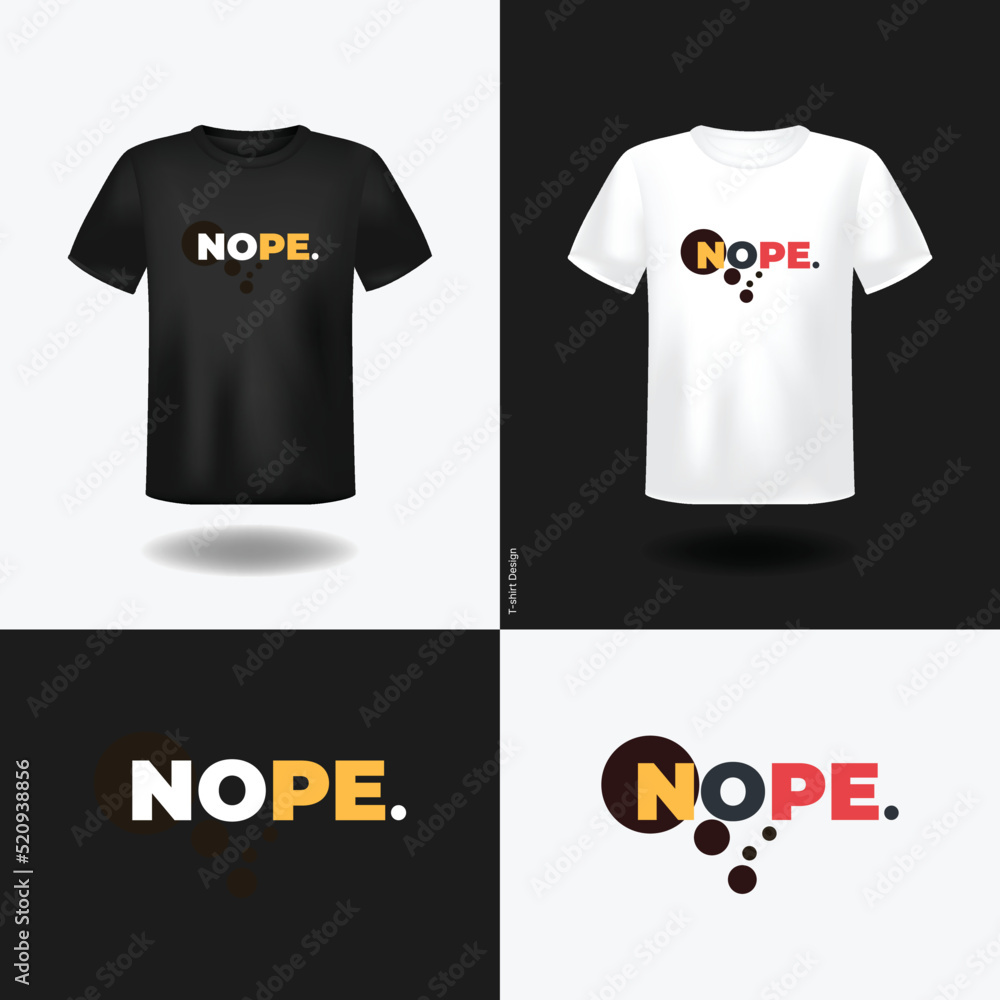 Naklejka premium Quotes T-shirt, T-shirt, T-shirt Design, Vector Design