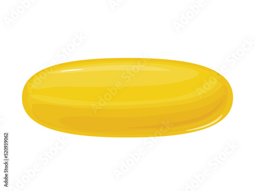 Fish oil capsules. Medicine pills with omega 3 vitamin.