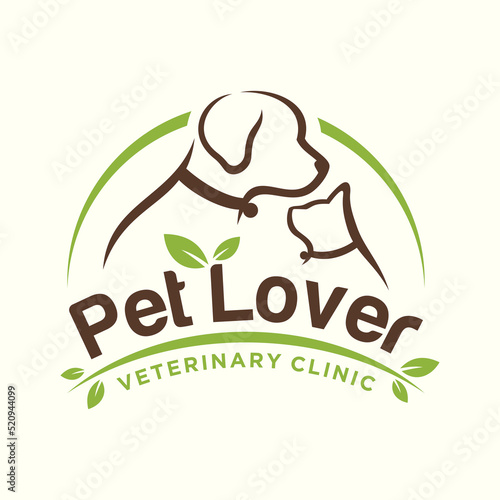 Animal and Pet Logo Design Vector Template
