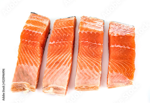 steak of salmon