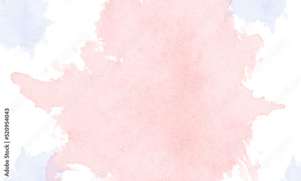 Obraz premium white background with blue pink brush abstract