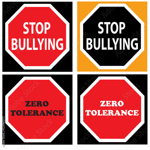 Signage-STOP BULLYING Signs